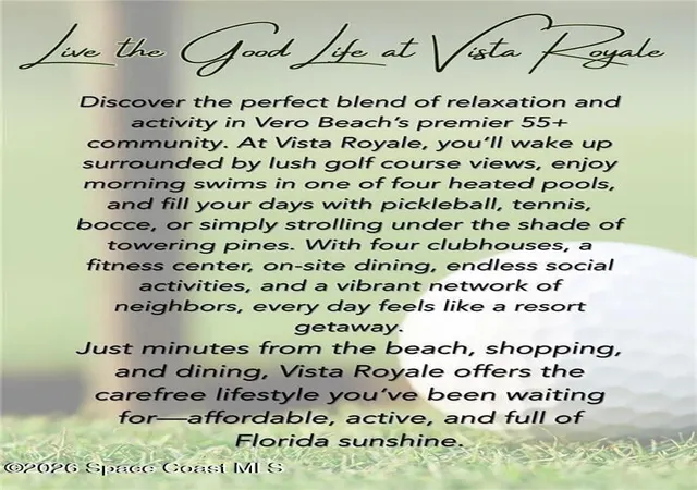 Listing Photo 2 - Condo for sale in building located at 55 Woodland Dr, Vero Beach, FL 32962 - Unit #206