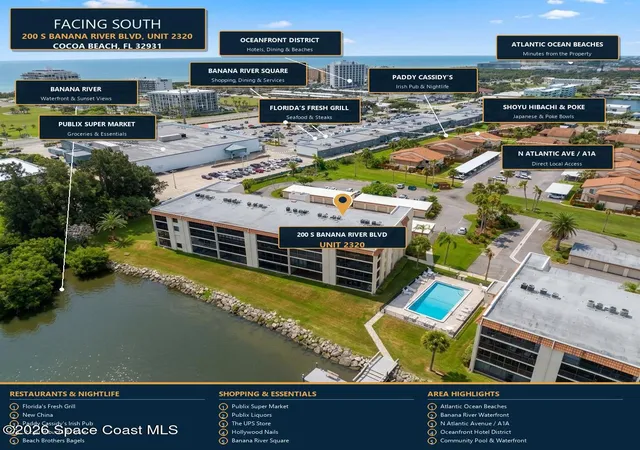 2nd image of 200 S Banana River Blvd #2320, Cocoa Beach, FL 32931 | MLS# 1084032
