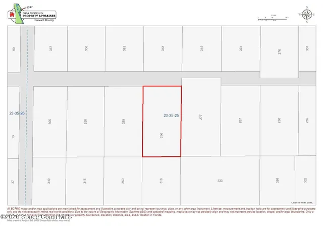 Photo 3 of Land for sale at 0 Section 25, Cocoa, FL 32927 | MLS# 1084585 | Listing updated on 2026-08-10