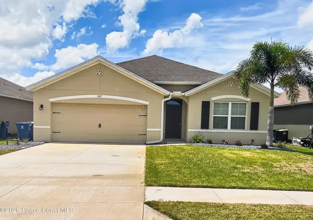 Photo 1 of Single family home for sale at 347 Moray Dr Sw, Palm Bay, FL 32908 | MLS# 1085016 | Listing updated on 2026-08-15