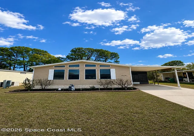 Photo 1 of Sale Pending at 4426 Twin Lakes Dr, Melbourne, FL 32934 | MLS# 1084876 | Listing updated on 2026-09-09