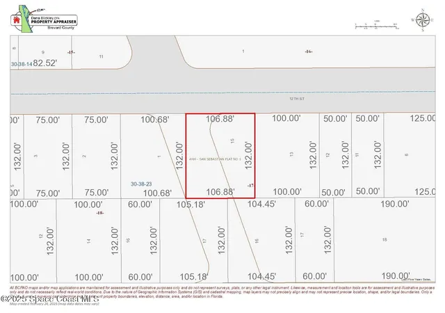 Photo 3 of Land for sale at 3947 12th Street, Sebastian, FL 32976 | MLS# 1084987 | Listing updated on 2026-08-13
