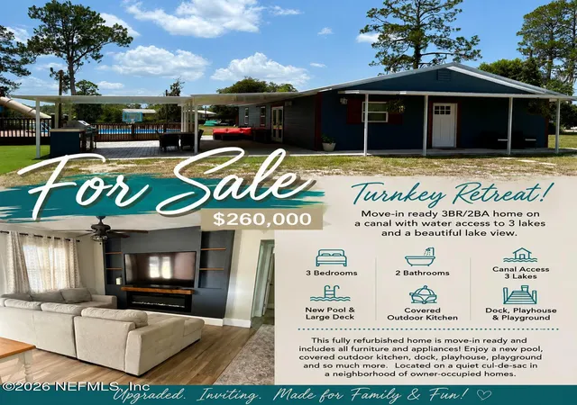 Photo 2 of Single family home for sale at 106 Dottie Ct, Interlachen, FL 32148 | MLS# 2150946 | Listing updated on 2026-08-27