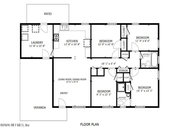 Photo 2 of Single family home for sale at 5663 Minocqua St, Jacksonville, FL 32210 | MLS# 2155006 | Listing updated on 2026-07-31