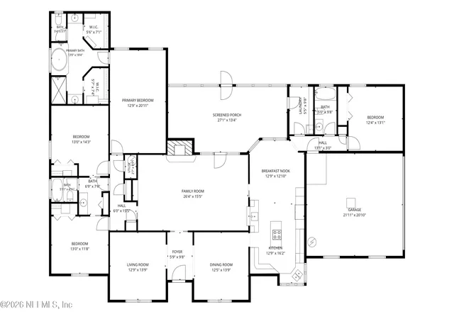 Photo 4 of Single family home for sale at 2532 Wrightson Dr, Jacksonville, FL 32223 | MLS# 2155726 | Listing updated on 2026-10-06