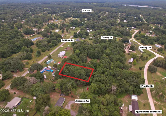 Photo 1 of Land for sale at 134 Ambrose Ave, Satsuma, FL 32189 | MLS# 2156069 | Listing updated on 2026-07-18