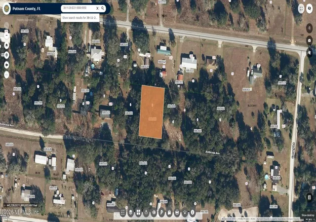 Photo 3 of Land for sale at 134 Ambrose Ave, Satsuma, FL 32189 | MLS# 2156069 | Listing updated on 2026-07-18