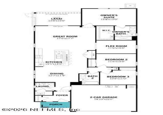 Photo 2 of Single family home for sale at 2827 Southern Fern Ct, Green Cove Springs, FL 32043 | MLS# 2156364 | Listing updated on 2026-09-17