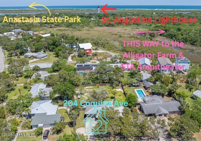 Photo 2 of Land for sale at 204 Coquina Ave, Saint Augustine, FL 32080 | MLS# 2157463 | Listing updated on 2026-07-28