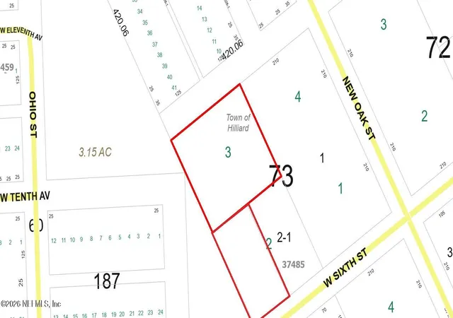 Photo 1 of Land for sale at 0 Ohio St, Hilliard, FL 32046 | MLS# 2157661 | Listing updated on 2026-08-12