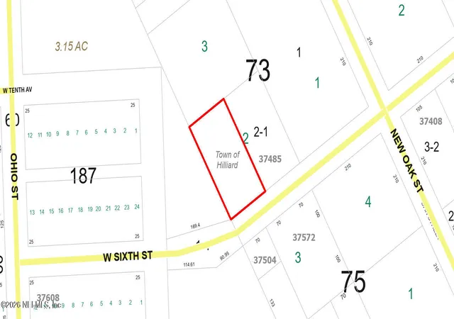 Photo 3 of Land for sale at 0 Ohio St, Hilliard, FL 32046 | MLS# 2157661 | Listing updated on 2026-08-12