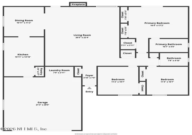 Photo 3 of Single family home for sale at 3443 Remler Dr S, Jacksonville, FL 32223 | MLS# 2158229 | Listing updated on 2026-09-19