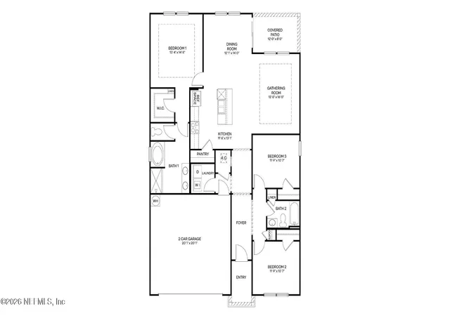 Photo 2 of Single family home for sale at 14250 Tack Room Rd, Jacksonville, FL 32234 | MLS# 2158642 | Listing updated on 2026-09-15