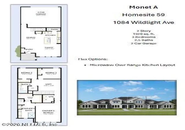 Photo 2 of Townhouse for sale at 1084 Wildlight Ave, Yulee, FL 32097 | MLS# 2159574 | Listing updated on 2026-08-12