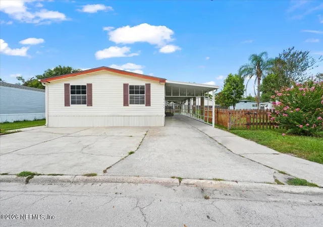 Photo 1 of Manufactured home for sale at 7605 Sunwood Dr, Jacksonville, FL 32256 | MLS# 2159125 | Listing updated on 2026-09-08
