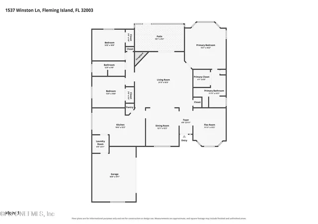 101st image of 1537 Winston Ln, Fleming Island, FL 32003 | MLS# 2160621