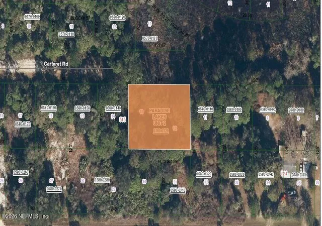 Photo 1 of Land for sale at 519 Carteret Rd, Georgetown, FL 32139 | MLS# 2159321 | Listing updated on 2026-08-08