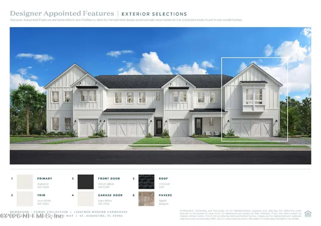 Photo 1 of Townhouse for sale at 165 Delwood Way, Saint Augustine, FL 32092 | MLS# 2160242 | Listing updated on 2026-09-23