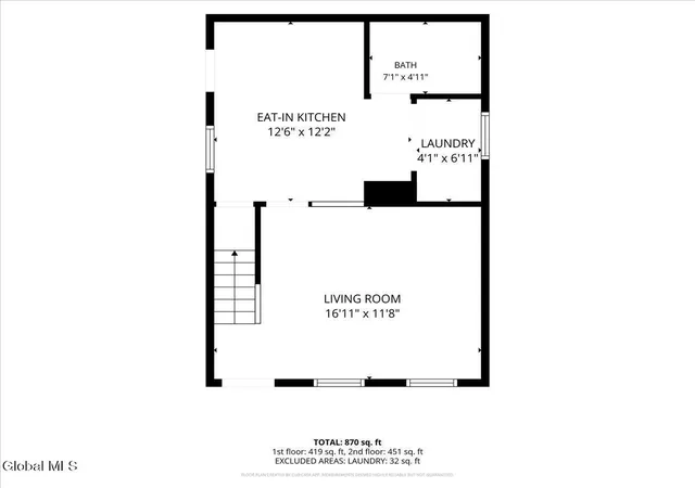 5th image of 11 Granite St, Saratoga Springs, NY 12866 | MLS# 202622955