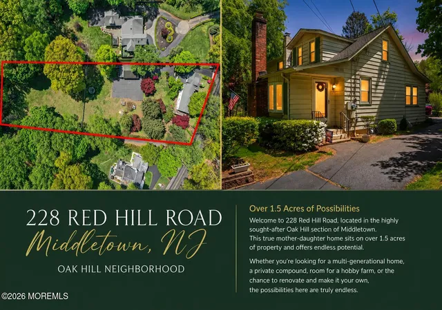 1st image of 228 Red Hill Rd, Middletown, NJ 07748 | MLS# 22622326