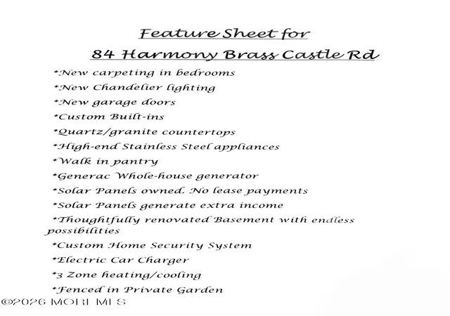 Photo 56 of Sale Pending at 84 Harmony Brass Castle Rd, Washington, NJ 07882 | MLS# 22623965 | Listing updated on 2026-10-06