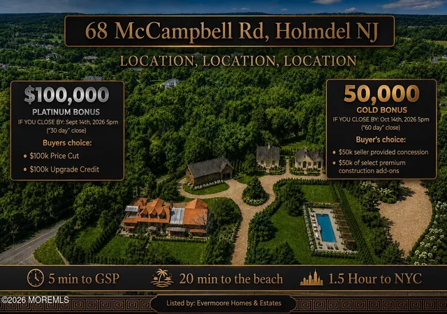 1st image of 68 Mccampbell Rd, Holmdel, NJ 07733 | MLS# 22624394