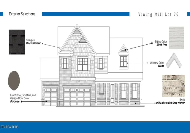 Photo 2 of Single family home for sale at Lot 76 Boston Ivy Ln, Knoxville, TN 37932 | MLS# 1350421 | Listing updated on 2026-08-24
