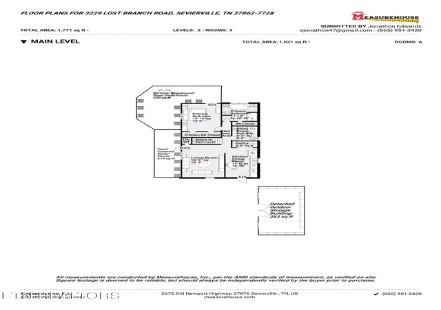 Photo 3 of Single family home for sale at 3229 Lost Branch Rd, Sevierville, TN 37862 | MLS# 1350982 | Listing updated on 2026-08-18