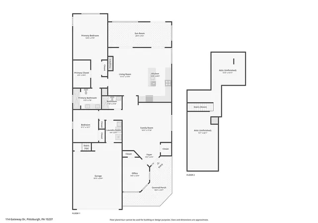 Listing Photo 2 - Condo for sale in building located at 114 Gtwy Dr, Pittsburgh, PA 15237 - Unit #
