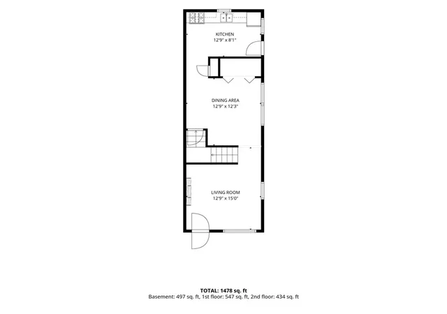 Listing Photo 2 - Condo for sale in building located at 62-64 Wynne Ave, Ingram, PA 15205 - Unit #