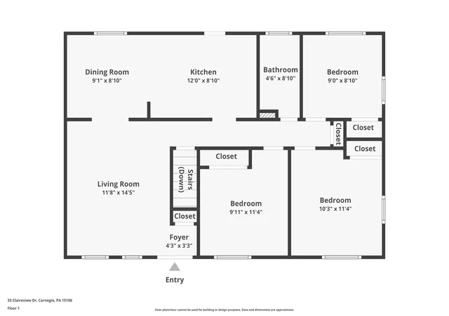 Photo 40 of Single family home for sale at 33 Claireview Dr, Scott Twp, PA 15106 | MLS# 1769920 | Listing updated on 2026-08-23