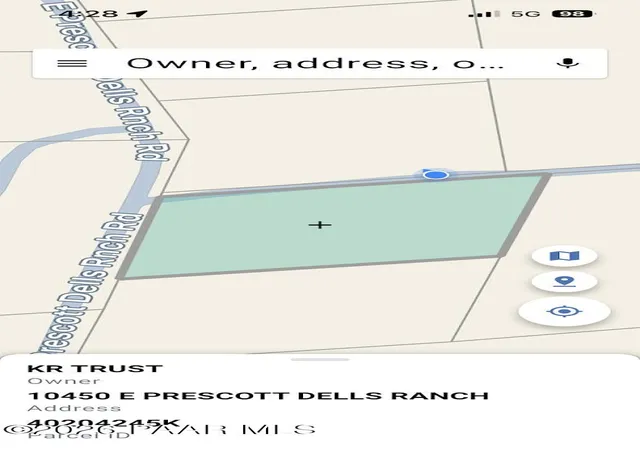 Photo 2 of Land for sale at 10450 E Prescott Dells Rd, Dewey, AZ 86327 | MLS# 1084151 | Listing updated on 2026-08-11