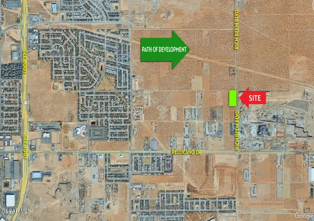 Photo 3 of Land for sale at Pn 373803 Rich Beem Blvd, El Paso, TX 79928 | MLS# 949912 | Listing updated on 2026-08-24