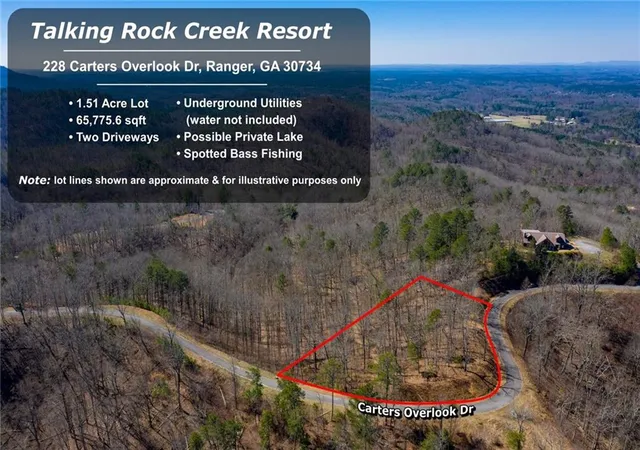Land for sale at 278 Carters Overlook Dr, Ranger, GA 30734 | MLS# 7827105