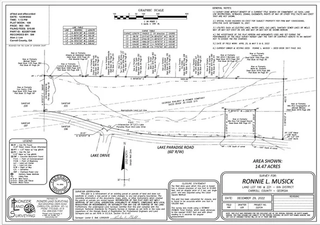 Land for sale at 1601 Lake Paradise Rd, Villa Rica, GA 30180 | MLS# 7795232
