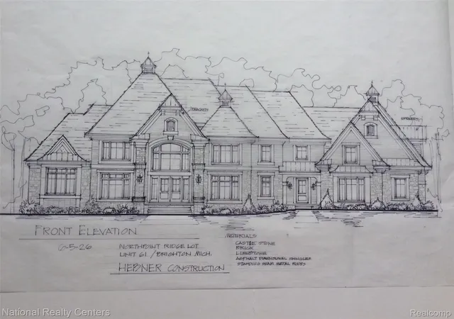 Single family home for sale at Tbd Northpointe Ridge, Brighton, MI 48114 | MLS# 20261014763 | Listing updated on 2026-08-30