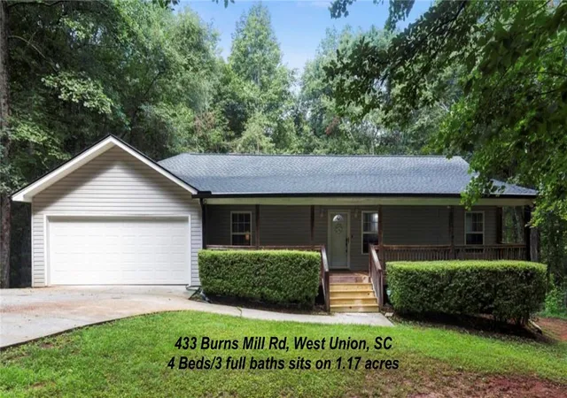 1st image of 433 Burns Mill Rd, West Union, SC 29696 | MLS# 20304431