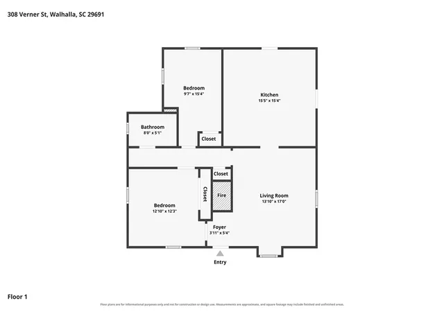 49th image of 308 Verner St, Walhalla, SC 29691 | MLS# 20305277