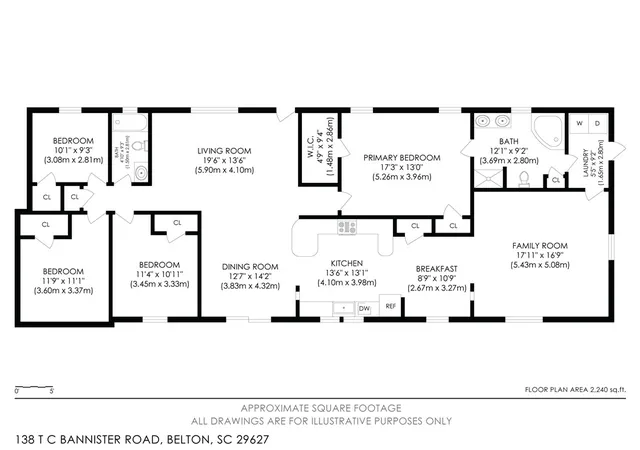 Photo 3 of Manufactured home for sale at 138 T C Bannister Rd, Belton, SC 29627 | MLS# 20305595 | Listing updated on 2026-08-30