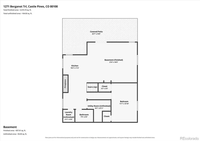 50th image of 1271 Berganot Trl, Castle Pines, CO 80108 | MLS# 2769633