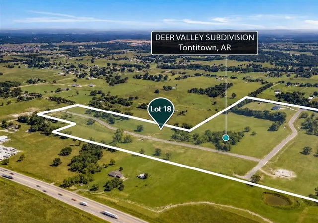 Photo 3 of Land for sale at Tbd W Buck Ave, Tontitown, AR 72762 | MLS# 1344839 | Listing updated on 2026-08-14