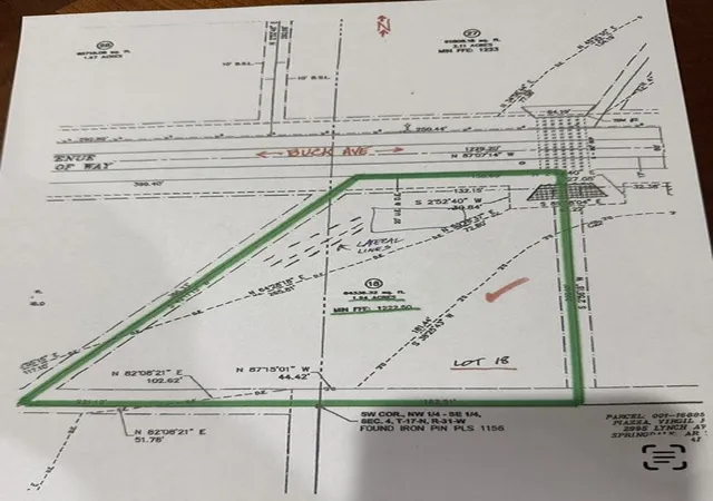 Photo 3 of Land for sale at Tbd W Buck Ave, Tontitown, AR 72762 | MLS# 1344839 | Listing updated on 2026-08-14