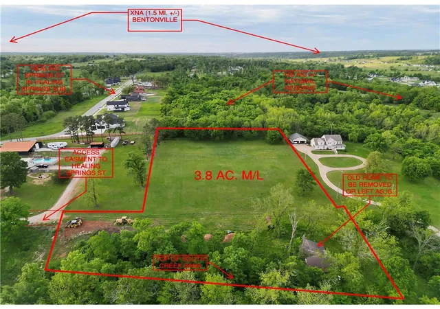 Photo 1 of Sale Pending at 180 Ne Healing Springs St, Bentonville, AR 72713 | MLS# 1345345 | Listing updated on 2026-08-24