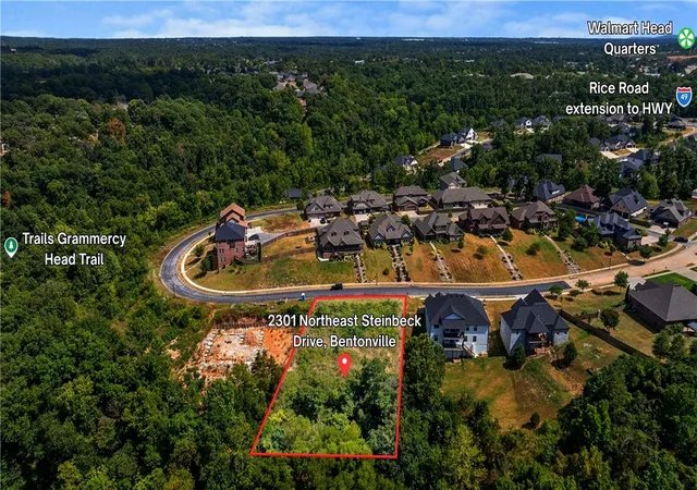 Photo 1 of Land for sale at 2301 Steinbeck Dr, Bentonville, AR 72712 | MLS# 1353358 | Listing updated on 2026-09-25