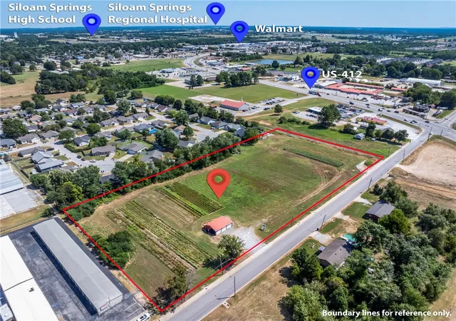 Photo 1 of Land for sale at 1595 E Kenwood St, Siloam Springs, AR 72761 | MLS# 1356296 | Listing updated on 2026-08-14