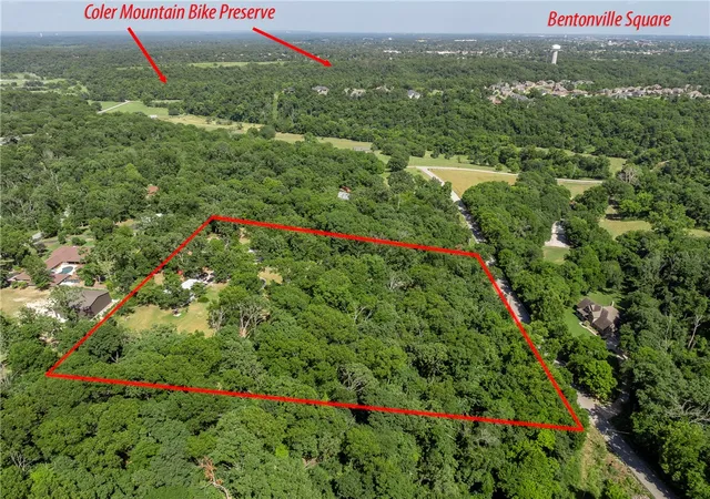 Photo 1 of Land for sale at 10098 & 10148 Hoot Owl Rd, Bentonville, AR 72712 | MLS# 1356931 | Listing updated on 2026-08-26