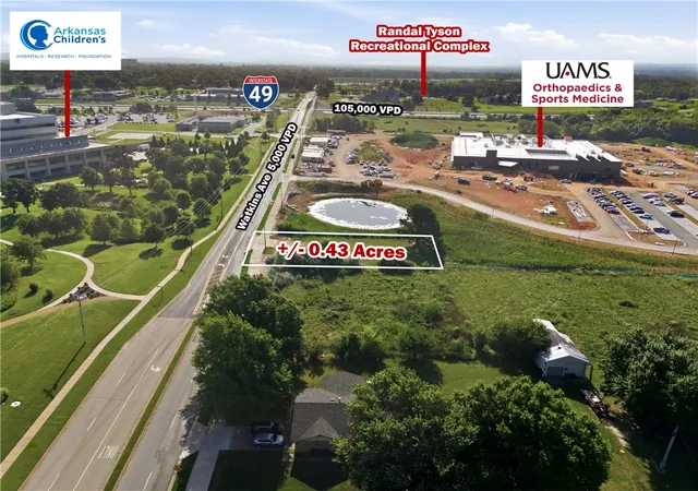 Land for sale at 5469 Watkins Ave, Springdale, AR 72762 | MLS# 1356112
