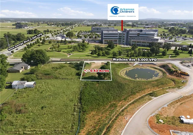 Photo 3 of Land for sale at 5469 Watkins Ave, Springdale, AR 72762 | MLS# 1356112 | Listing updated on 2026-08-07