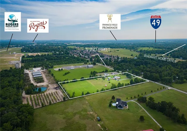 Photo 1 of Land for sale at 4301 N 2nd Street, Rogers, AR 72756 | MLS# 1358489 | Listing updated on 2026-08-11