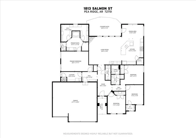 Photo 3 of Sale Pending at 1813 Salmon St, Pea Ridge, AR 72751 | MLS# 1358541 | Listing updated on 2026-08-26